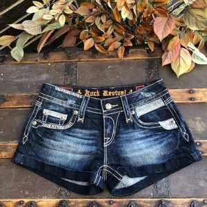 Rock Revival Alanis Denim Shorts